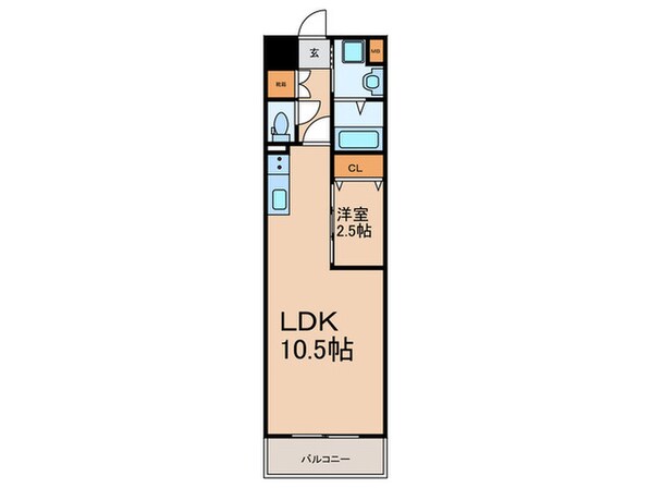 LIFEFIELD銀天町の物件間取画像